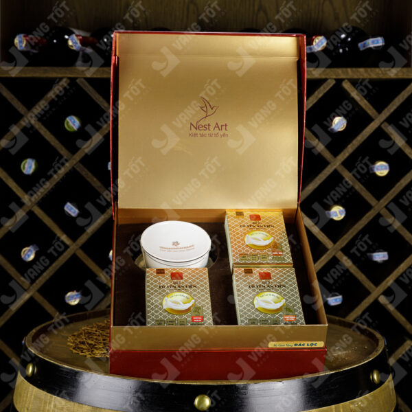 Hộp quà tặng sức khỏe Yến sào cao cấp Happyx