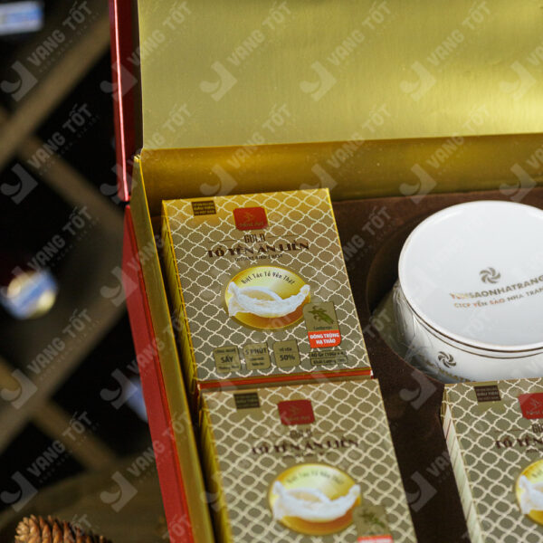 Hộp quà tặng sức khỏe Yến sào cao cấp Happyx