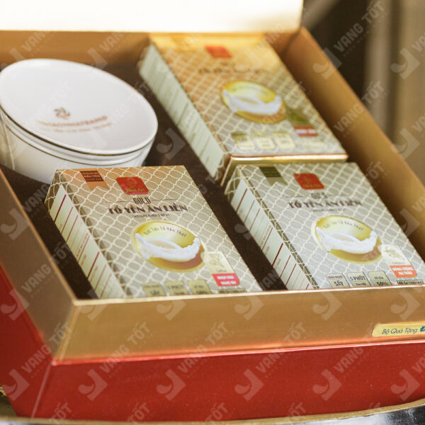 Hộp quà tặng sức khỏe Yến sào cao cấp Happyx