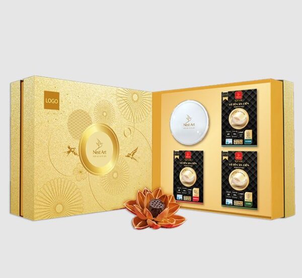 Hộp quà tặng sức khỏe Yến sào cao cấp Happyx